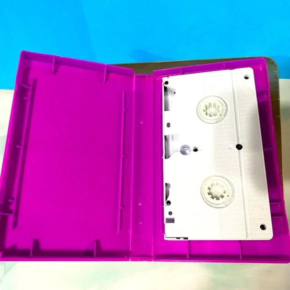 BARNEY THE PURPLE DINOSAUR VTG 1999 BARNEY’S RHYME TIME RHYTHM VHS IN CASE FUN! - Picture 9 of 9